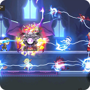 Side-view combat
